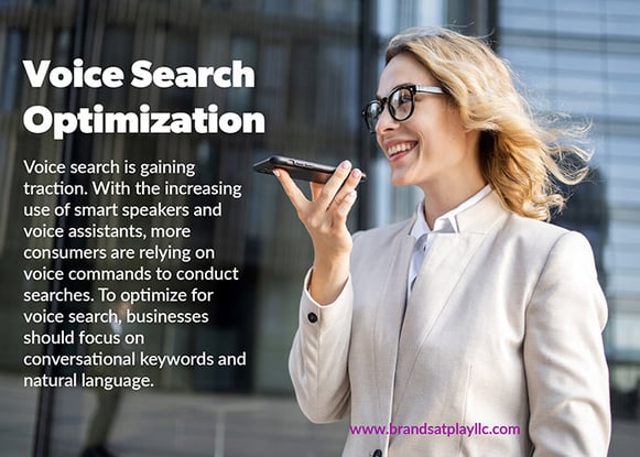 Voice Search Optimization - BrandsatPlay-Web