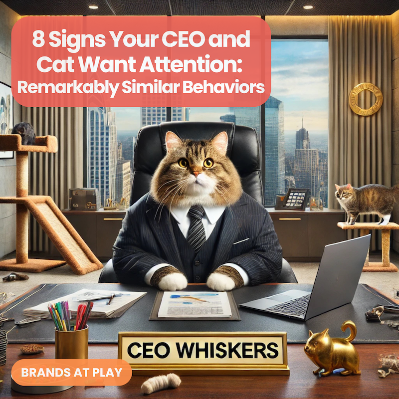 8 Signs Your CEO and Cat Want Attention: Remarkably Similar Behaviors